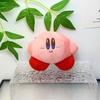 Plush Kirby Keychain Stuffed Toy Cartoon Doll Birthday Gift Schoolbag Pendant