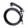 Black Shower Head & Hose Nozzle 15cm Anti-corrosion