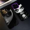 Dark Cute Girl Doll Phone Case For IPhone 17 16 15 14 13 Pro 12 11 Pro Max PLUS Color Back Cover