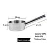 Stainless Steel Flat Bottom Kitchen Water Ladle and Soup/Milk Pot Combo.