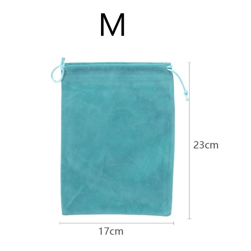 Fishing Tackle Accessories Wheel Storage Bag Fishing Reel Bag Portable Drawstring Reel Protect Bag Fishing Gear Accessories