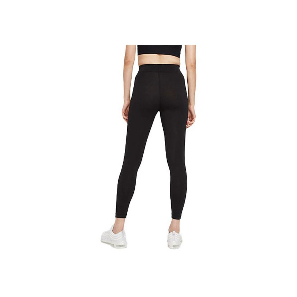 Nike Sportswear Swoosh High-Waisted Casual Leggings Women Leggings Black CZ8902-010