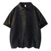 Short Sleeve Polo Shirt Men's Summer Casual Loose Lapel T-Shirt Men's Top