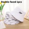 Reversible Hat Fisherman Sun Protection Breathable Cotton Cap Fashion Outdoor