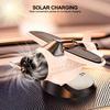 Solar 360 Rotary Car Airplane Ornaments Center Console Powered Aircraft Car Interior Decor Ornaments for Auto Decor Accessories