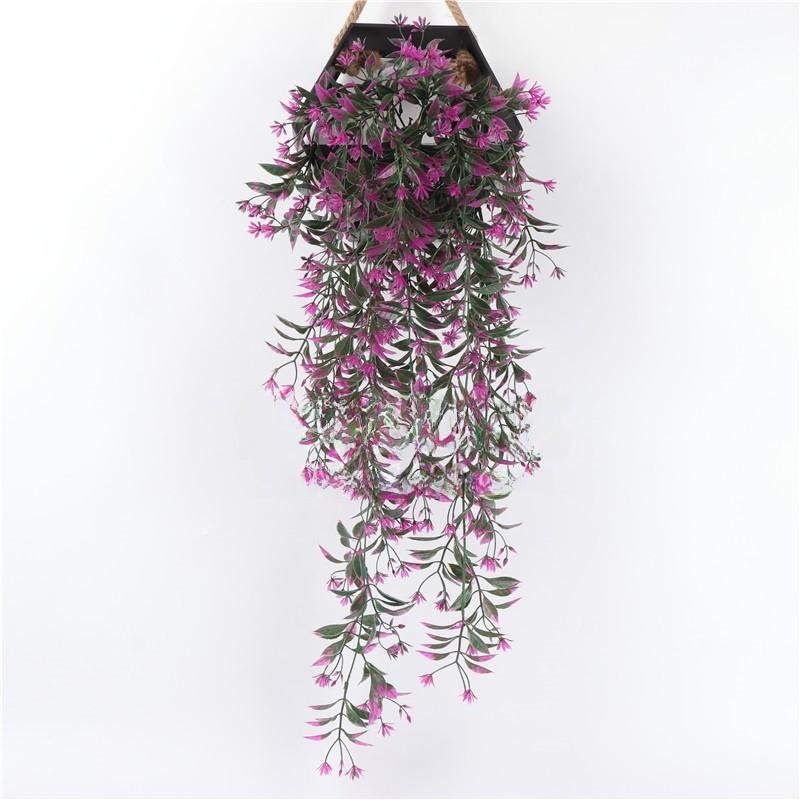 Comosum Faux Chlorophytum Indoor Wall Hanging Plant For Living Room Bedroom And