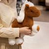 Standing Pony Plush Toys Long Mane Cartoon Horse Stuffed Toy Foal Plush Doll  Easter Gifts