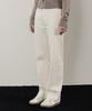 HARDCORE HAPPINESS Cotton Straight Basic Pants_Ivory