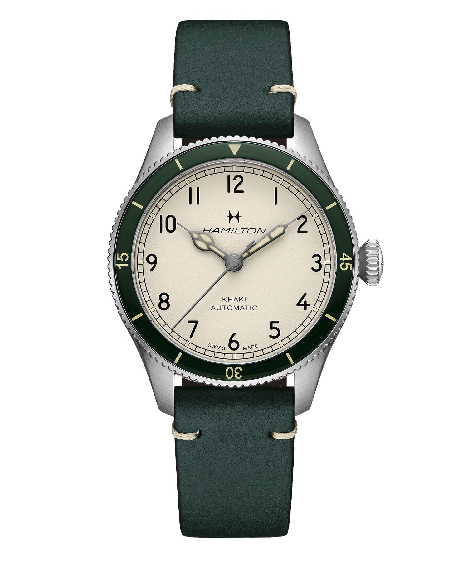 

Hamilton Khaki Pilot Pioneer Automatic Officially Guaranteed Watch, H76255810, Unisex, [Imported]