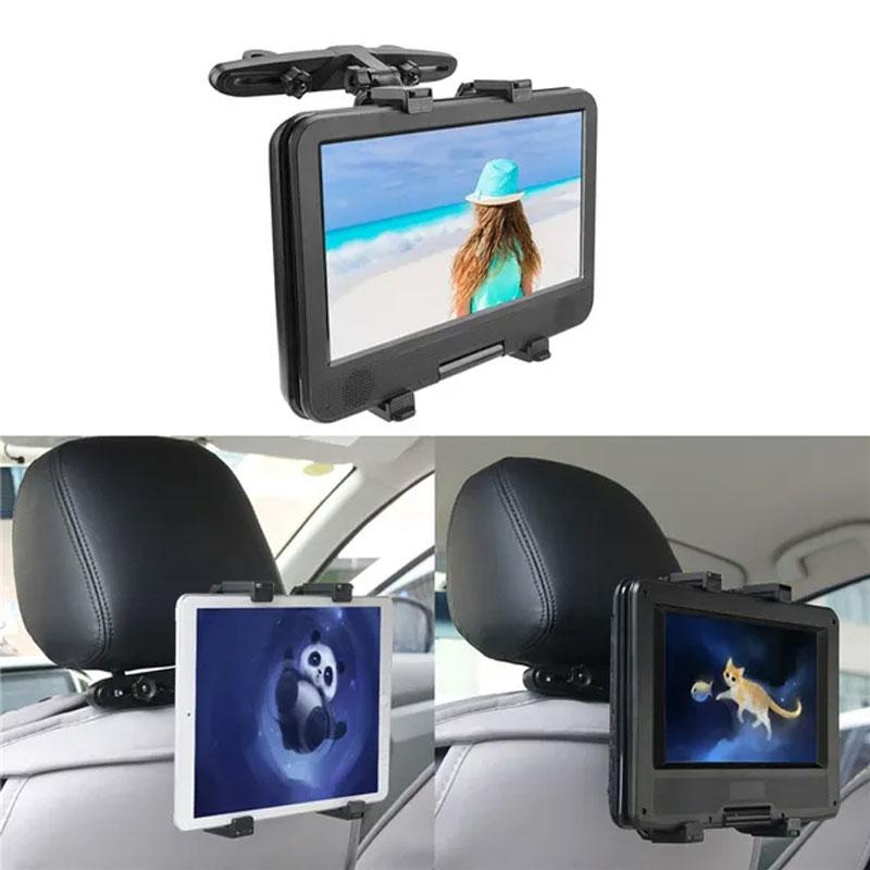 Universal Auto Rücksitz Kopfstütze Halterung Maximale Belastung 1,5 kg/3,3 lb Fit Für Tragbare DVD-Player Und 7