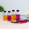 12Pcs Multifunctional 60ml Sample Boston Bottle Airtight with Lids & 3 Funnels Small Glass Bottles Clear Whiskey Sample Oils