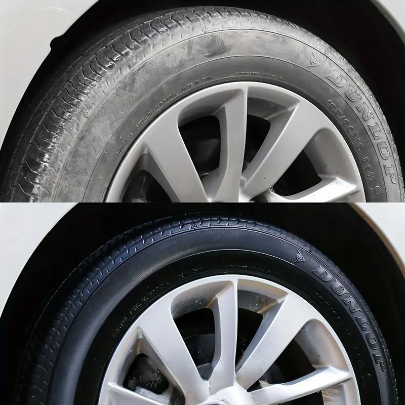Universal Plastic Restoration Agent - Multi-Purpose Car Interior Maintenance Shine Wax, Tire Coating Wax, Black Car Yellowing