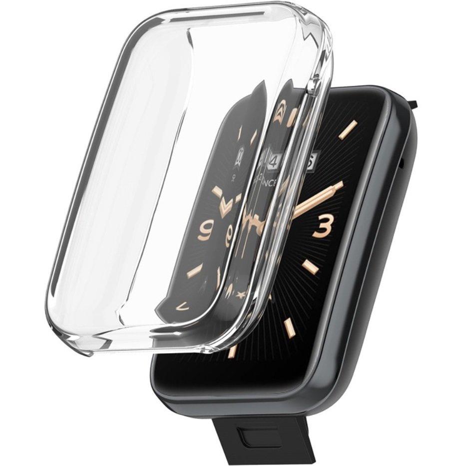 Silicone Case with Screen Protector for Xiaomi Mi Band 7 Pro, Transparent