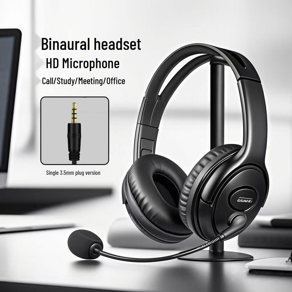 

USB Over-Ear Noise-Canceling Headset with Microphone for Learning, Streaming, and Customer Service