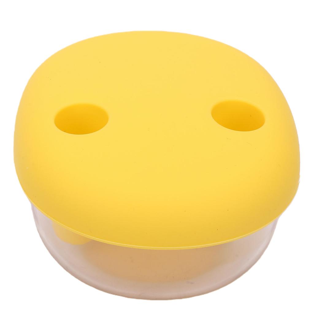 2 in 1 Snack Finger Container Silicone Finger Lid Portable Leakproof Hands Free Snack Container