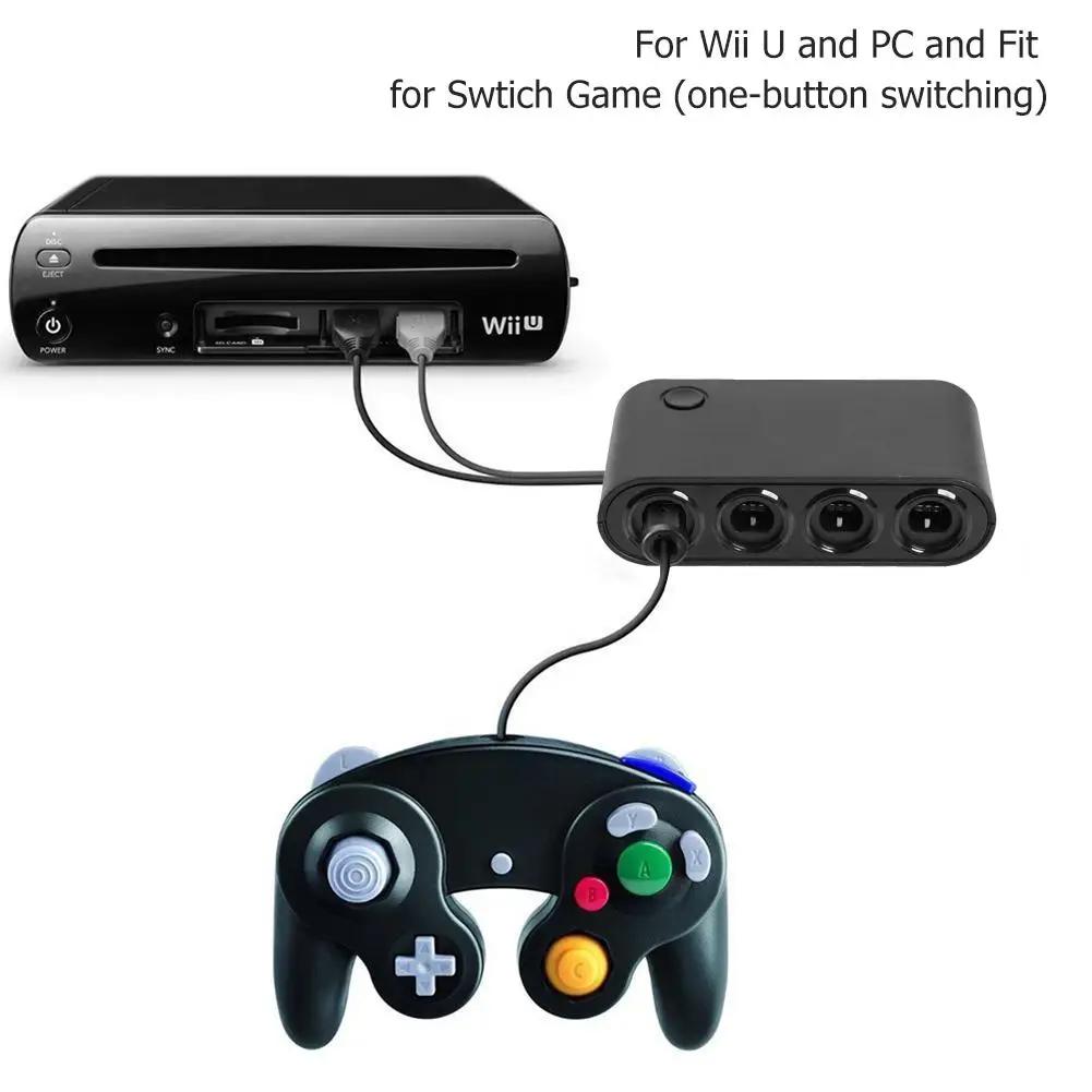 4-портовий ігровий конвертер для GameCube GC Controller USB-адаптер для Nintend Switch NGC/Wii u/PC Star Fighting Підтримка Dropshipping