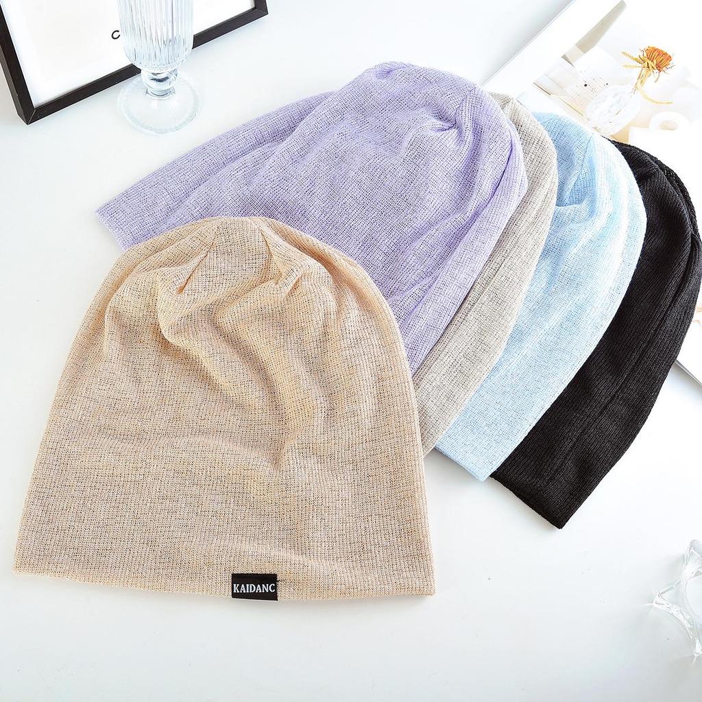 Berretto estivo extra large: Cappello a Cuffia Antivento, Traspirante, per Donna e Uomo, Ideale per l'Aria Condizionata e il Comfort della Testa Calva.