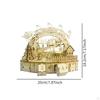 78 Piece Christmas Model Building Set, Desktop Decoration for Adults, Gift