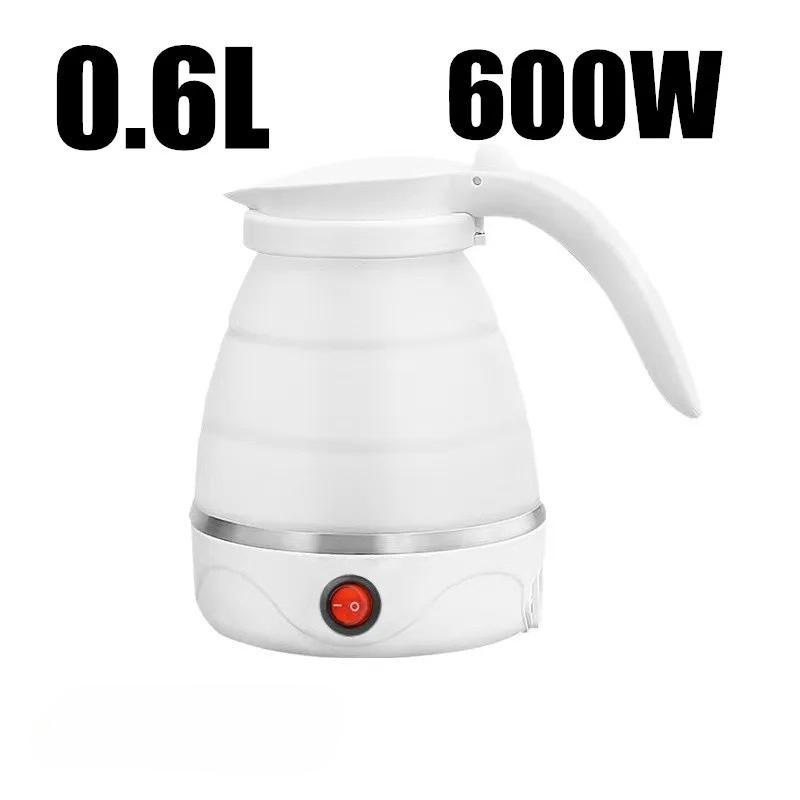 600ML Foldable And Portable Teapot Water Heater Household Travel Electric Water Kettle Kitchen Appliances Water Boiling Pot