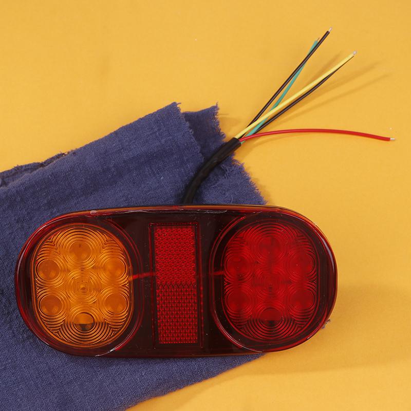 1Pc 28Led 12V Car Truck Led Rear Tail Light Warning Light Lamp Turn Signal Indicator Waterproof Brake Light For Trailer Caravans