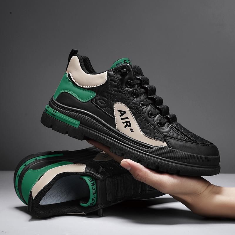 

New platform tooling shoes casual sports shoes new fashion versatile trendy shoes mid-help outdoor hiking shoes men s shoes 44