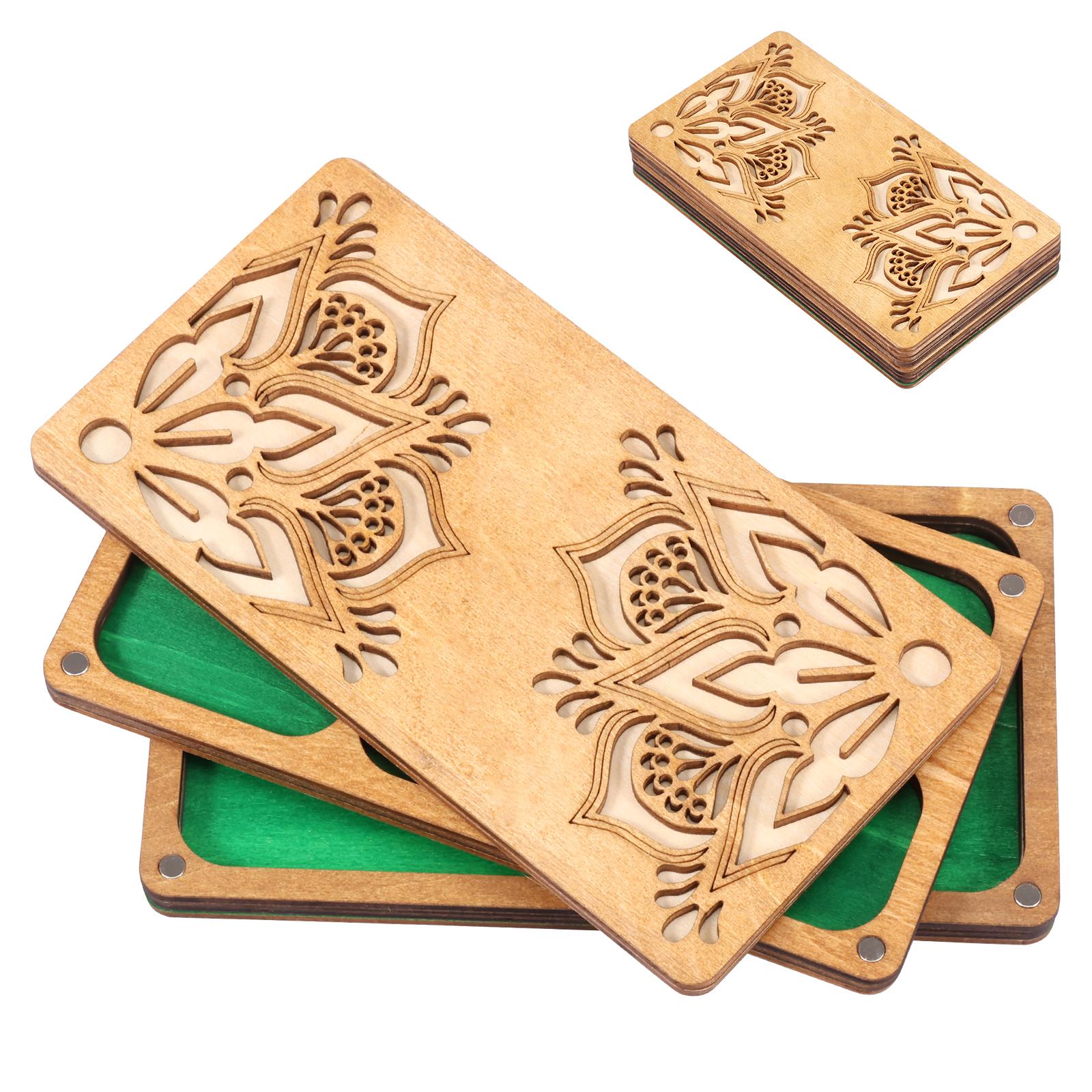 Wood Bead Storage Organizer Bead Classification Tray Jewelry Making Tools Trays Beads Organizer Boxes for Bead-work Accessories 1830₽