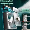 3 Speed Fan Portable Humidifier Air Conditioner Fan Household Hydrocooling Water Mist Cooler Portable Air Adjustment For Office