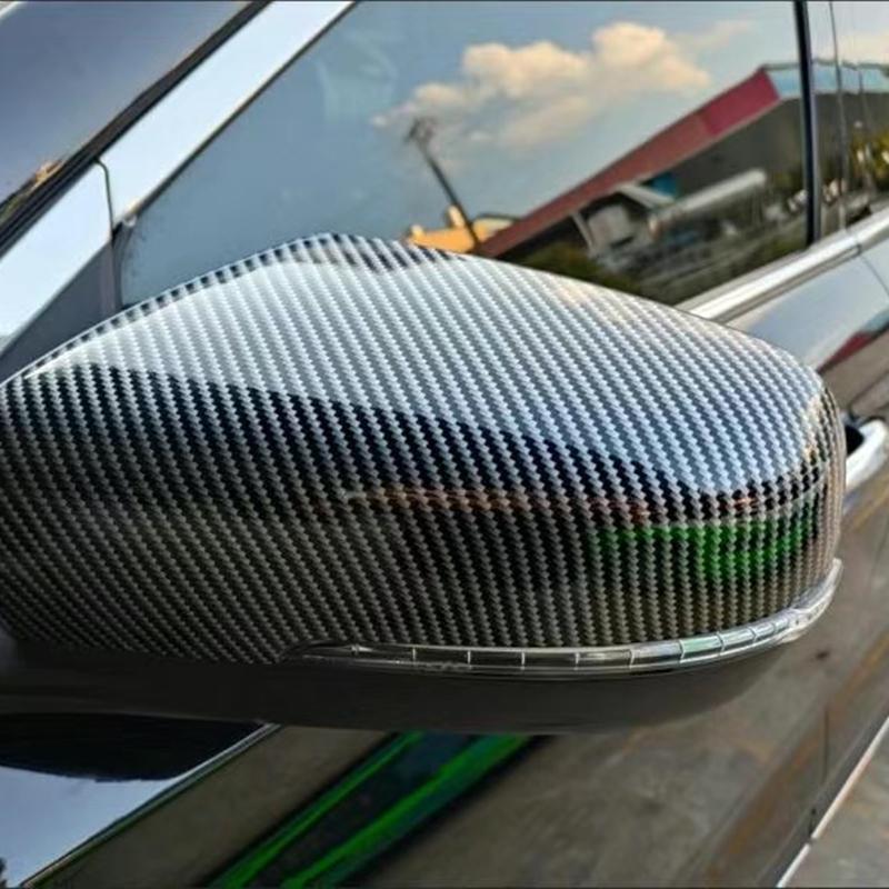 Carbon Fiber Vinyl Wrap Film Waterproof Car Stickers Rearview Mirror Car Center Console Laptop Skin Auto Motorcycle Accessories