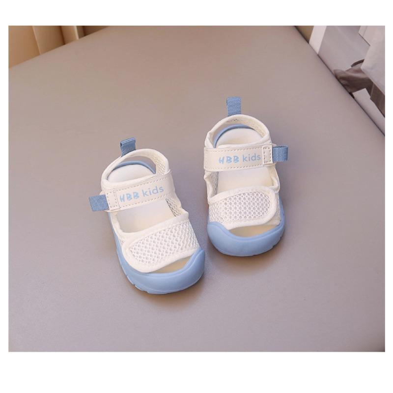 Baby Sandals Mesh Breathable Versatile Casual Bag Head Soft-soled Shoes 1-3 Years Old Girls Baby Toddler Shoes Jelly Shoes