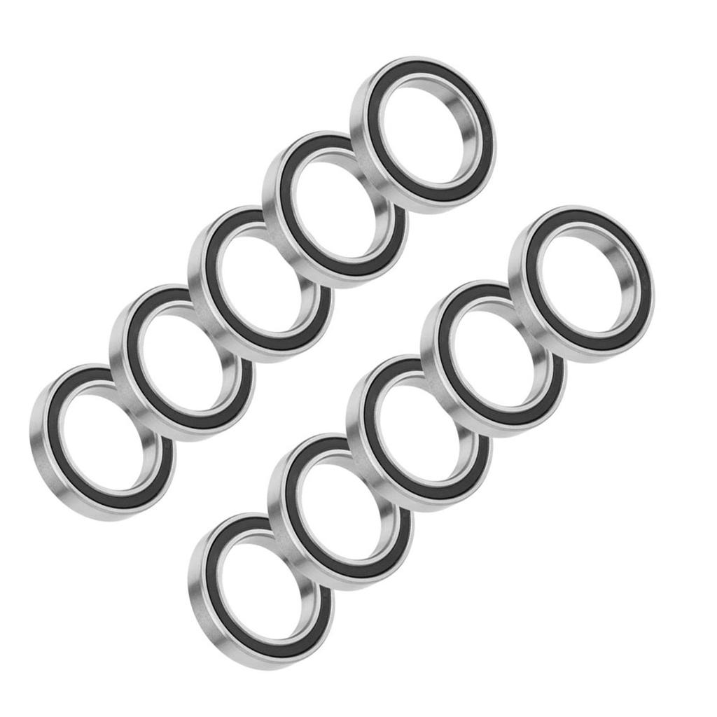 10pcs 68052RS Rubber Sealed Deep groove Ball Bearings 25mm*37mm*7mm