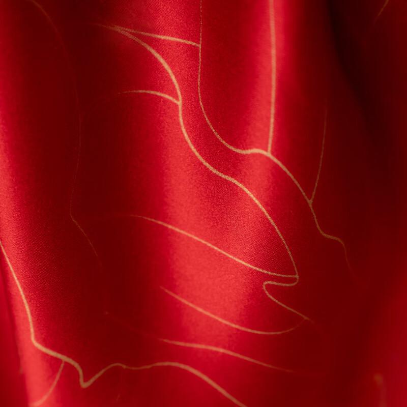 Gongli Forbidden City Golden Imperial Mulberry Silk Scarf