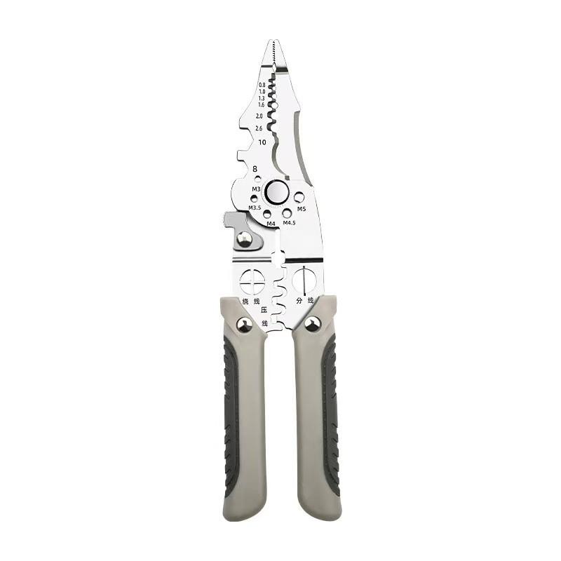 Multi Functional Wire Stripping Pliers 21 In One Pliers for Electricians To Crimp and Guide Winding Cutting Electricians Tools