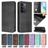 Luxus Diebstahlschutz Brieftasche Klapphülle Case Für OPPO Realme C75 C71 C67 C65 C63 C61 C55 C53 C51s C51 Leder Magnetische Hülle