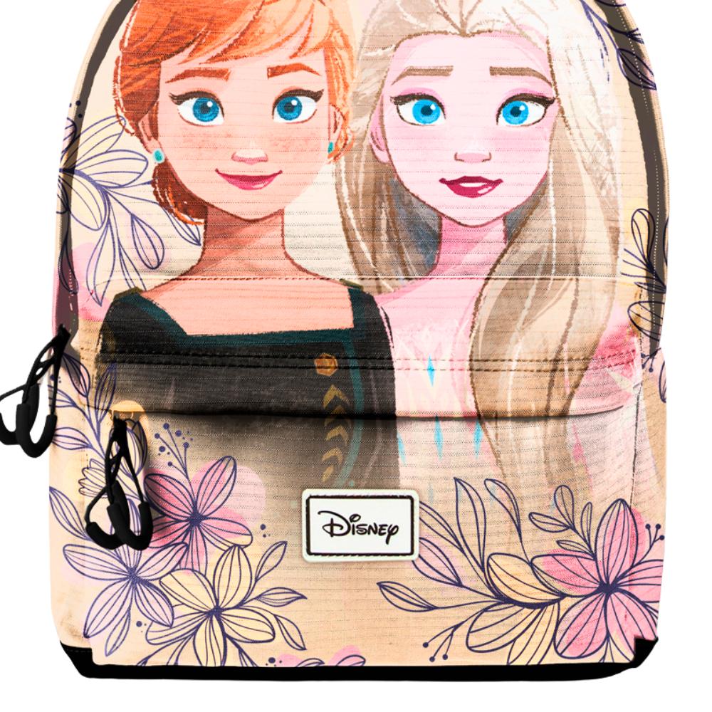 Plecak Jednokomorowy Szkolny Kraina Lodu 2 Disney Beżowy 31X44X18 Cm
