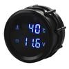 Universal 12V 24V Car Engine Coolant Temp And Battery Level Monitor