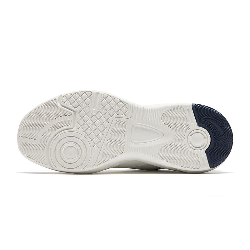 New Anta Life Collection Cushioned Slip Resistant Low Top Casual Shoes Men's New Ink Blue 912438812-1