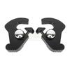 For Harley Electra Road Street Glide Road King Detachable Rotary Sissy Bar Luggage Rack Docking Latch Clips Left&Right