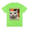 Certified Woman Respecter Funny Cat Meme T Shirts Men Women Clothing Fashion Vintage Short Sleeve T-shirts Cotton Casual T-shirt