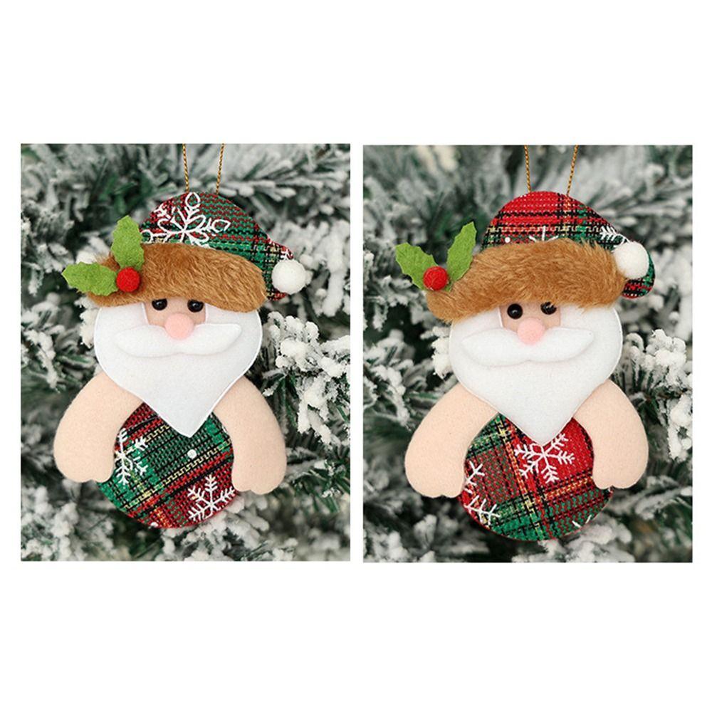 Crafts Christmas Tree Ornaments Exquisite Xmas Hanging Decorations Fireplaces Decor