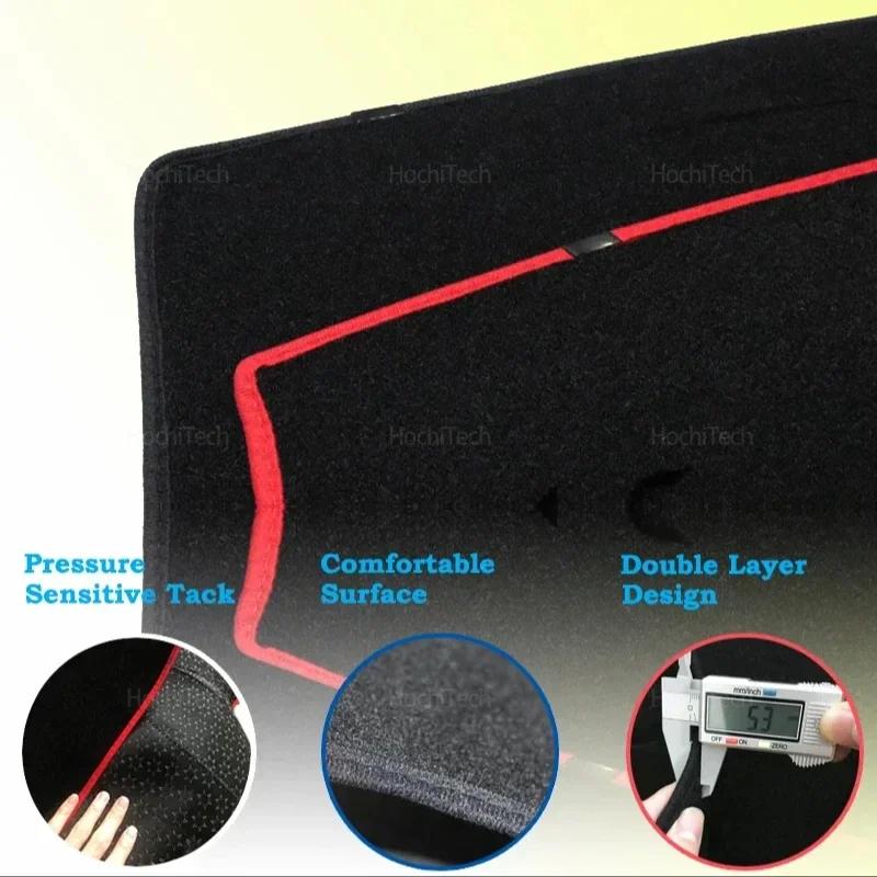 Für Toyota Fielder AXIO 2014 2015 2016 2017 2018 2019 Auto Armaturenbrettabdeckung Dashmat Brettpolster Teppich Dashmat Anti-UV-Matten