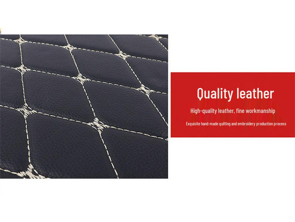 Składany organizer i pudełko do bagażnika samochodowego ze skóry