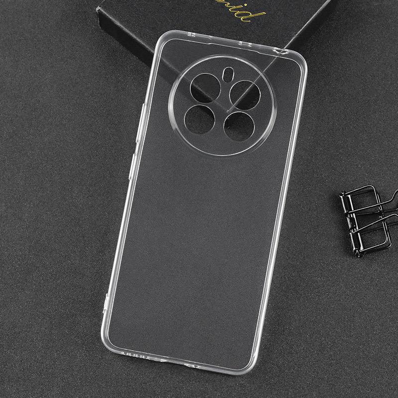For Realme 12 4G/12+ 5G Cell Phone Cases Clear TPU Flexible Cover