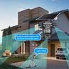 4G Solar WiFi Three-Lens Surveillance Camera with Remote Access