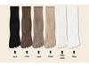 Men's Mid-Calf Five-Toe Sports Socks - Cotton, Anti-Odor, Sweat-Wicking, All-Season