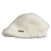 Knitted Strap Bucket Hat Autumn New Hat Women Show Small Face Warm Versatile Wool Hat Windproof Basin Hat Trend
