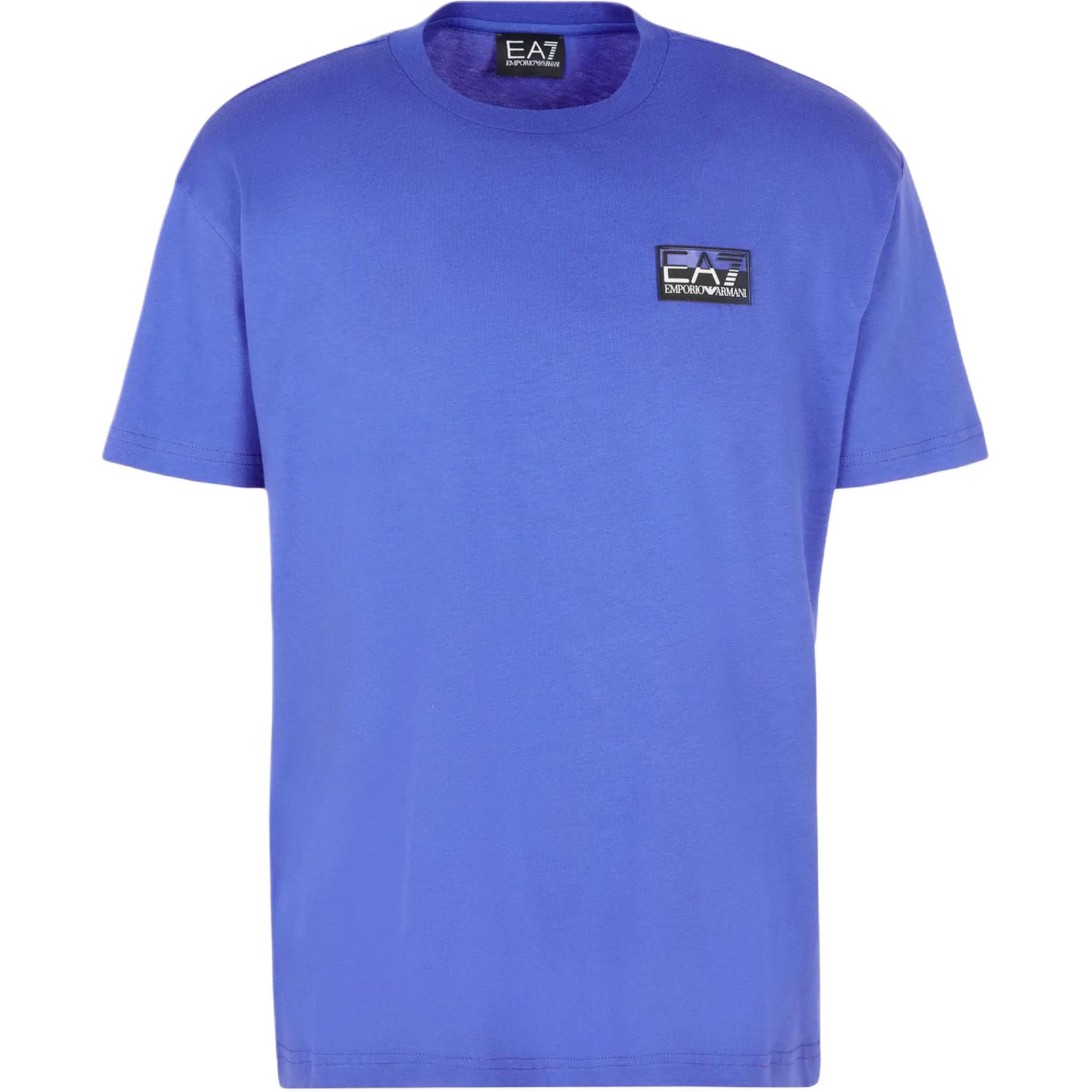 

Emporio Armani EA7 Color Block Logo Short Sleeve T-Shirt Men tops 6RPT01-PJNVZ-1525 L