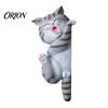 Unique Home Interior Accents 3D Cat Light Switch Sticker, Decorative Resin Wall Plate Cover, Cute Animal Double Socket Guard Stickers, Peel And Stick