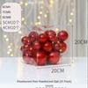 Fashion 37pcs Christmas Ball Pearl Color Gift Crafts Christmas Tree Decorative Party Supplies Toy Christmas Festival