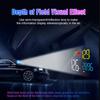 Proiector ZQKJ C800 HUD OBD2 GPS sistem dual Head-Up Display viteză mașină RPM consum combustibil alarmă contor accesoriu