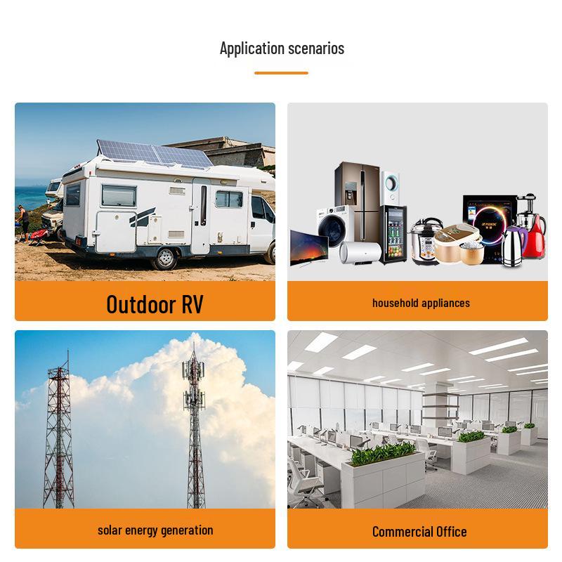 5.5KW Solar Power High-Frequency Inverter with WiFi, 48V Off-Grid Hybrid MPPT Controller